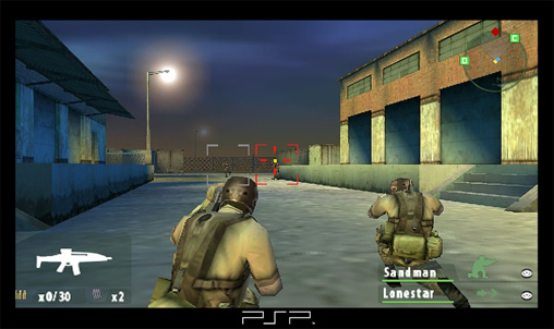SOCOM: U.S. Navy SEALs Fireteam Bravo for PSP screenshot 5